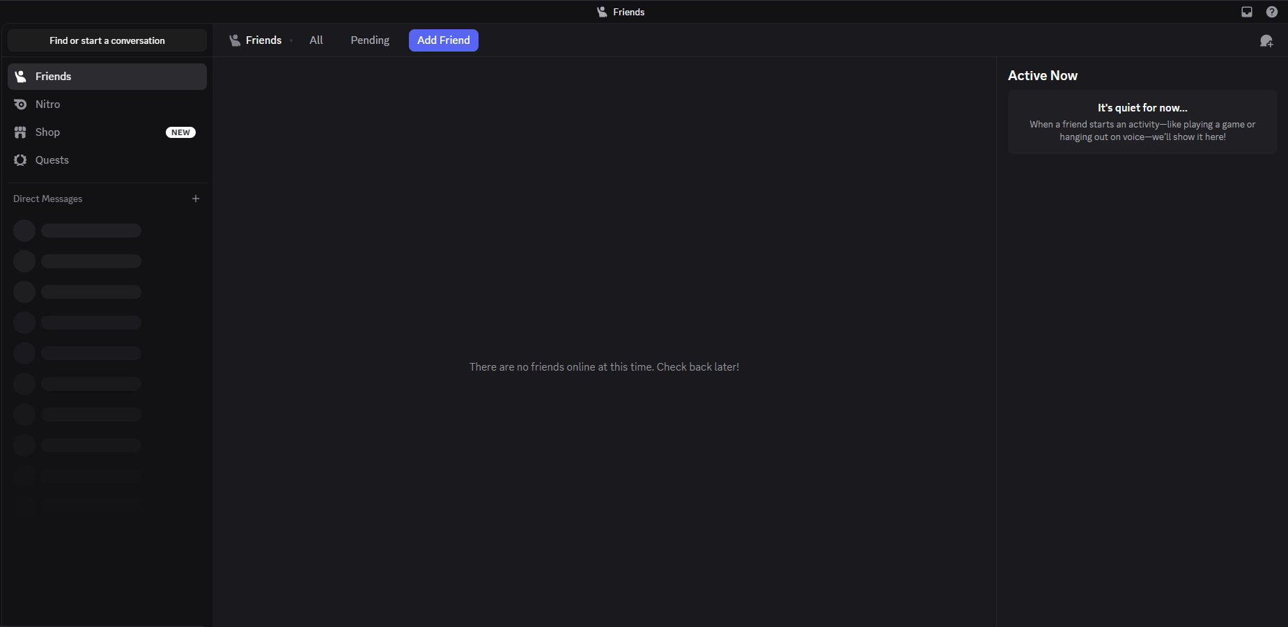 Discord Add Friend Step 1