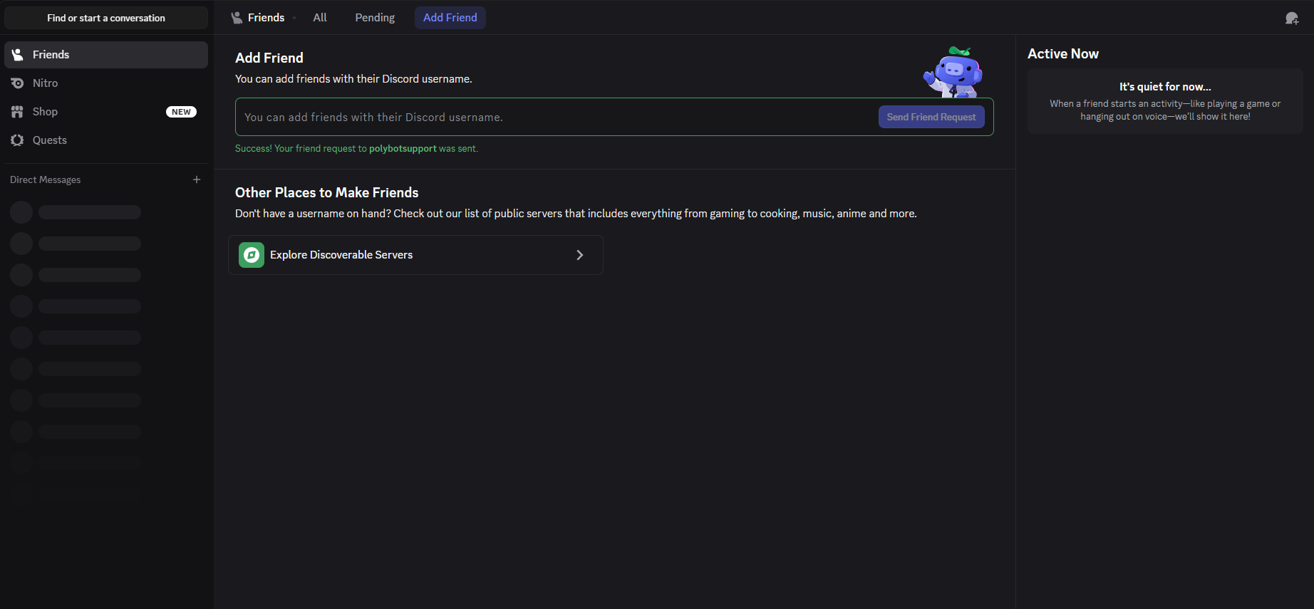 Discord Add Friend Step 3
